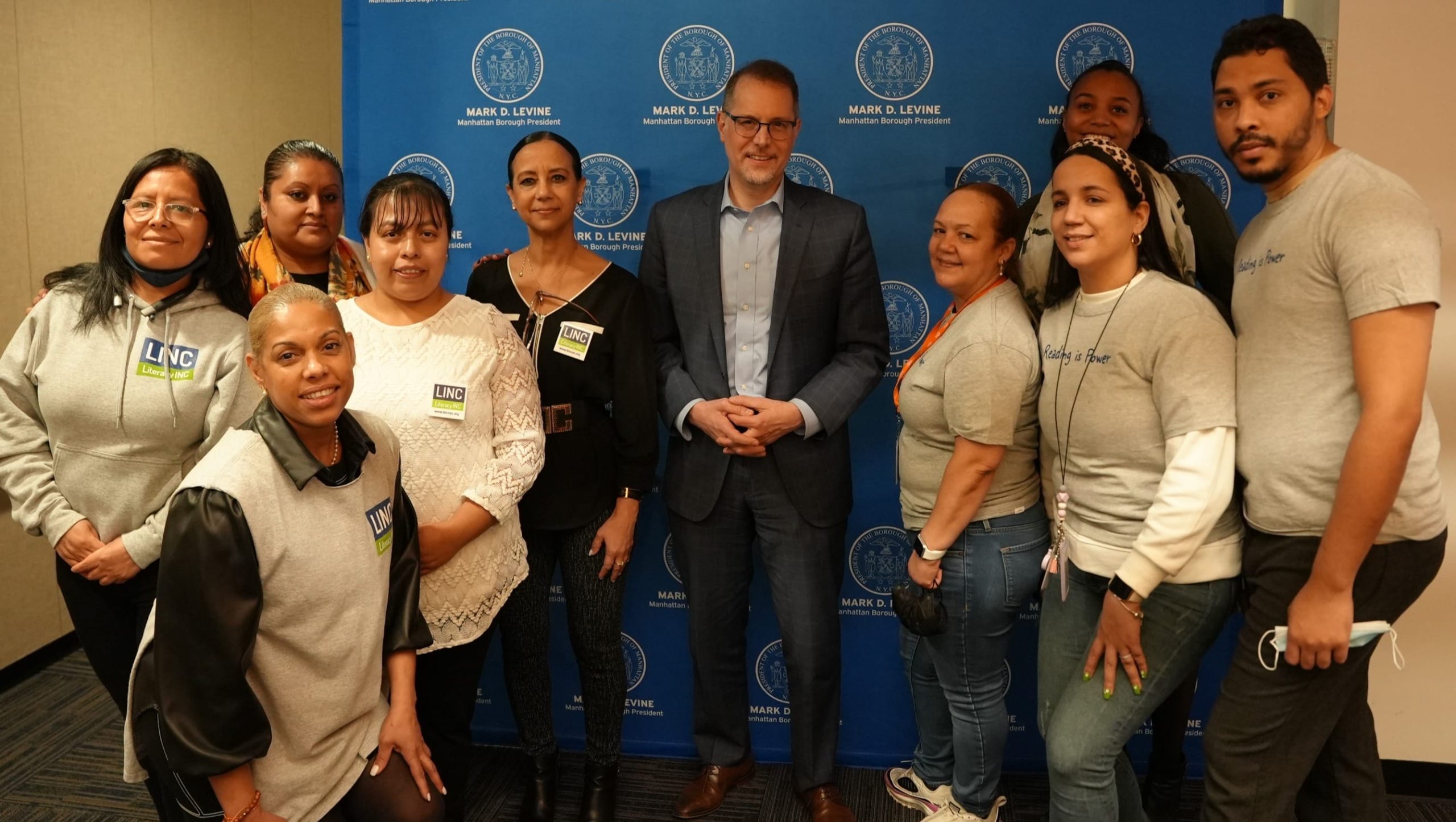 Literacy Inc. and the Manhattan Borough President Foster a Love of Reading at Cayuga Centers