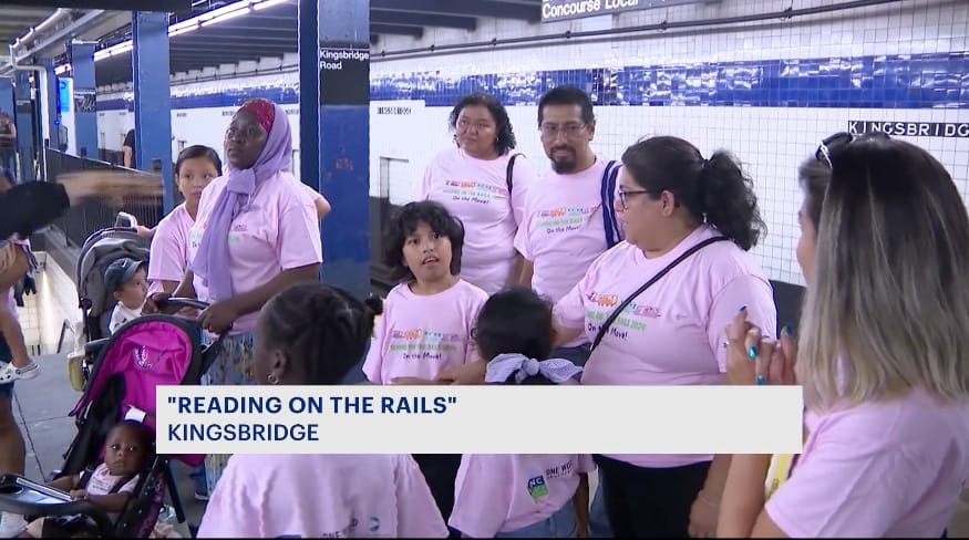 LINC Holds 10th Annual Reading on the Rails Event: Watch Us on News 12 New York