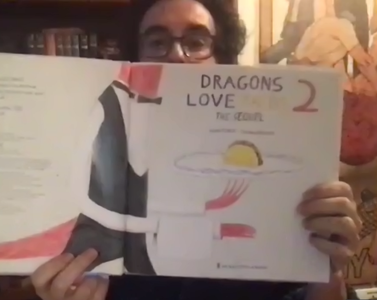 Guest Reader and Author Adam Rubin Takes Virtual Program Attendees on a Taco Adventure