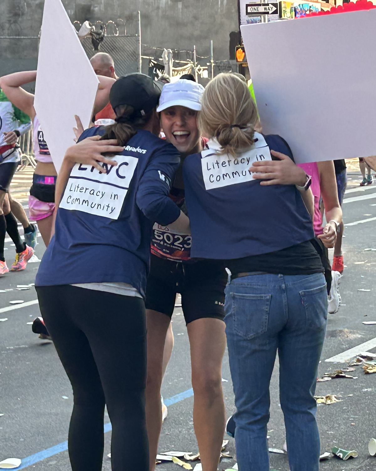 Running for Readers for the 2nd Year in a Row: LINC is an Official Charity Partner for the 2024 TCS NYC Marathon